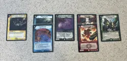 Vintage Duel Masters TCG Card Lot Wizards Of The Coast DM 03 Rampage 7 Cards - Image 1
