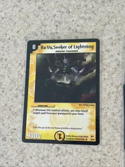 Vintage Duel Masters TCG Card Lot Wizards Of The Coast DM 03 Rampage 7 Cards - Image 2