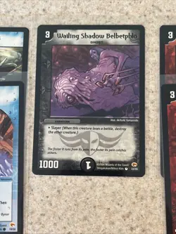 Vintage Duel Masters TCG Card Lot Wizards Of The Coast DM 03 Rampage 7 Cards - Image 4