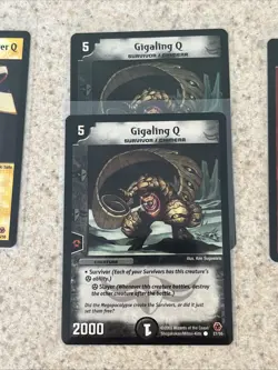 Vintage Duel Masters TCG Card Lot Wizards Of The Coast DM 05 Rampage 6 Cards - Image 3