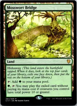 Mosswort Bridge - 261 - Commander 2017 - Magic MTG - LP - Image 1