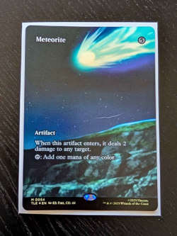 METEORITE Mythic Borderless Foil Avatar: The Last Airbender Near Mint MTG - Image 1