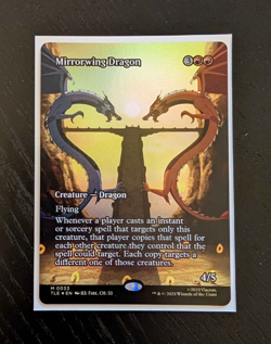 MIRRORWING DRAGON Borderless Mythic Foil Avatar: The Last Airbender NM MTG - Image 1