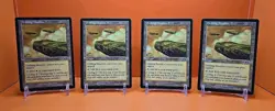 (4) 1998 MAGIC THE GATHERING URZA'S SAGA DRIFTING MEADOW #320 PLAYED - Image 1
