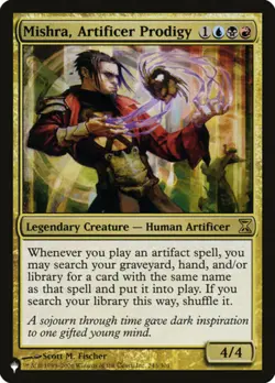 1 x Mishra, Artificer Prodigy - Mystery Booster / The List - NM-Mint - MTG - Image 1