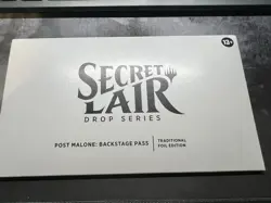 MTG Secret Lair x Post Malone: Backstage Pass FOIL Edition - Sealed Pack NEW! - Image 1