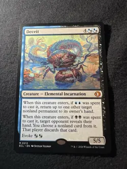 Deceit - Lorwyn Eclipsed - Mythic Rare 0212 - MTG - Image 1