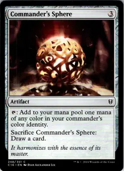 Commander's Sphere - 248 - Commander 2016 - Magic MTG - LP - Image 1