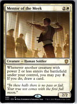Mentor of the Meek - 69 - Commander 2016 - Magic MTG - NM - B3G1 - Image 1