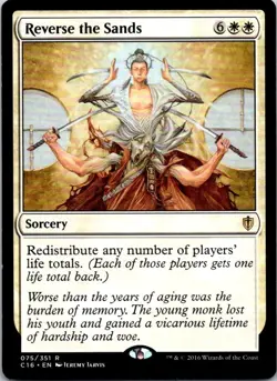 Reverse the Sands - 75 - Commander 2016 - Magic MTG - LP - Image 1