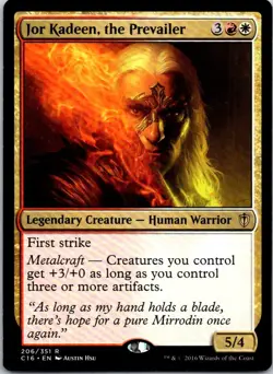 Jor Kadeen, the Prevailer - 206 - Commander 2016 - Magic MTG - LP - Image 1