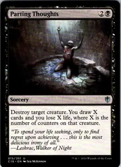 Parting Thoughts - 15 - Commander 2016 - Magic MTG - LP - Image 1