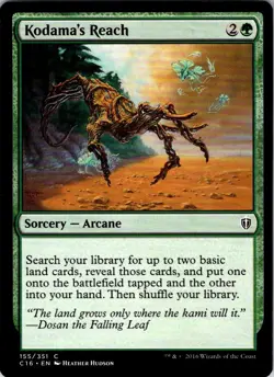 Kodama's Reach - 155 - Commander 2016 - Magic MTG - LP - Image 1