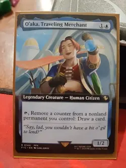 O'aka, Traveling Merchant (Extended Art) Commander: Final Fantasy Regular - Image 1