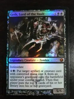 Geth Lord of the Vault Foil Scars of Mirrodin Magic the Gathering MTG - Image 1
