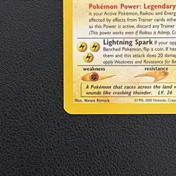 Pokemon TCG Raikou Neo Revelation 22/64 Rare Unlimited - MP - Image 5