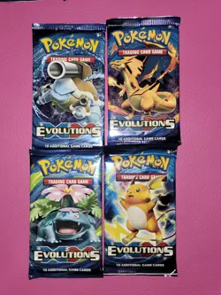 Pokemon XY Evolutions Sealed Booster Pack (X36) New & Sealed Art Set - Image 1