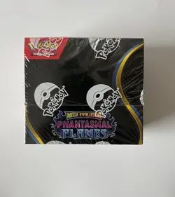 Phantasmal Flames Booster Box. New and sealed. Pokemon. 🔥✅ - Image 1