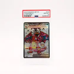 Charizard ex - 215/197 PSA 10 Obsidian Flames Full Art Pokemon - GEM MT - Image 1
