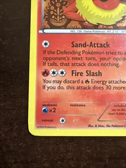 Flareon BW88 Holo DMG Pokemon TCG Black & White Promos DMG - Image 5