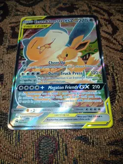 Eevee & Snorlax GX SM169 Promo Tag Team LP To Nm Pokemon - Image 2