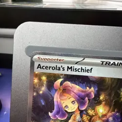 Acerola's Mischief SIR 183/132 Mega Evolution Pokemon TCG - Image 2