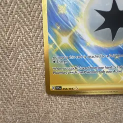 Pokemon Jet Energy Holo Hyper Rare 252/191 Sv08: Surging Sparks Special Energy - Image 4