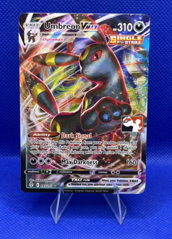 Pokemon TCG Umbreon VMAX 095/203 Evolving Skies Prize Pack Series Play! Promo - Image 1