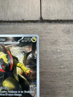 2025 Pokemon SV Black Bolt BLK EN Haxorus Illustration Rare #147/086 - Image 4