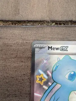Pokemon TCG Mew ex Paldean Fates 216/091 Shiny Ultra Rare - NM - Image 3