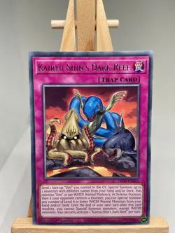 Kairyu-Shin's Dark Reef - Rare 1st Edition LED9-EN022 - NM - YuGiOh - Image 1