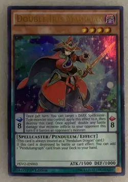 Double Iris Magician - PEVO-EN003 - Ultra Rare - 1st Edition - Lightly Played - Image 1