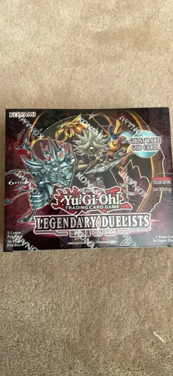 Legendary Duelists Rage of RA Booster Box 1st edition YuGiOh Factory Sealed - Image 1