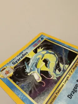 Pokemon Gyarados TCG Holo Rare Card 6/102 Base Set Vintage WOTC - Image 3