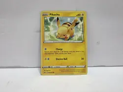 Pokemon Cards Pikachu Non Holo 065/202 Sword Shield Base Set NM 2020 - Image 1