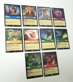 Disney Lorcana Theme Lot- The Lion King Theme Lot Of 10 Cards - Image 3