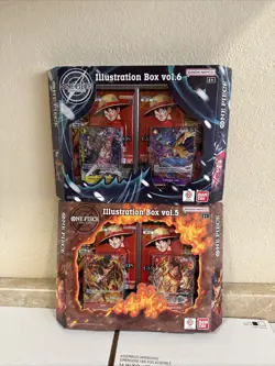 One Piece Card Game Illustration Box Vol.5 & 6 IB-05-Brand New / Factory Sealed - Image 1