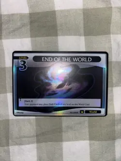 Kingdom Hearts TCG End Of The World 96/128 SR Card Game - Image 1