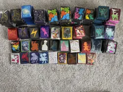 Pokemon TCG Sealed ETB Card Sleeves Assorted Lot of 160 - Image 1