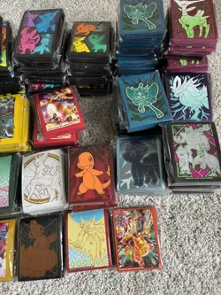 Pokemon TCG Sealed ETB Card Sleeves Assorted Lot of 160 - Image 5