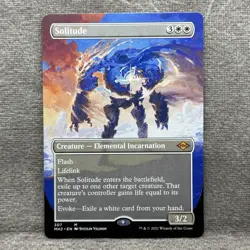 MTG Solitude (Borderless) - Modern Horizons 2 MH2 #307 Non-Foil NM Magic Card - Image 1