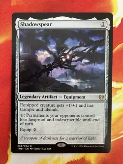 1 x Shadowspear - MTG THB - English Rare - Image 1