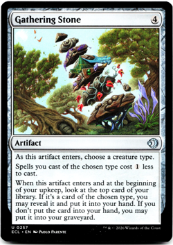 Gathering Stone X4 [Lorwyn Eclipsed] Magic - MTG ECL 0257 PLAYSET NM - Image 4