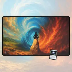 Avatar Form TCG Playmat, MTG, Magic The Gathering, Large Mousepad - Image 1