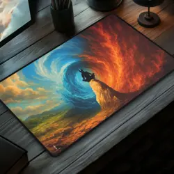 Avatar Form TCG Playmat, MTG, Magic The Gathering, Large Mousepad - Image 3