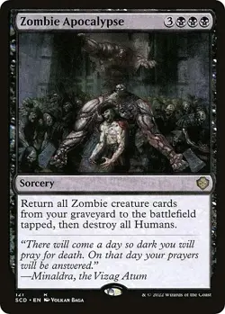 Magic The Gathering MTG ZOMBIE APOCALYPSE Starter Commander Decks NM Near Mint - Image 1