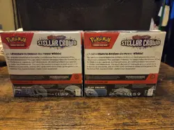 x2 Boxes Pokemon Stellar Crown Booster Box Factory Sealed - Image 3
