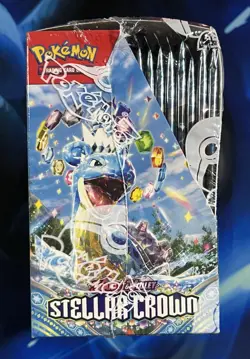 Pokemon 2024 Scarlet & Violet Stellar Crown Booster Box TCG Nm M - Image 2