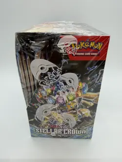 Pokemon TCG Stellar Crown Booster Box - Factory Sealed (36 Packs) - Image 2