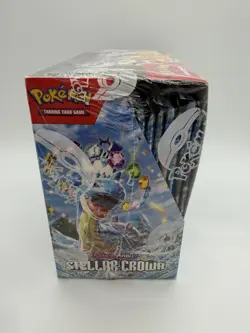 Pokemon TCG Stellar Crown Booster Box - Factory Sealed (36 Packs) - Image 4